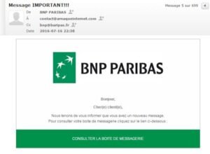 Phishing BNP
